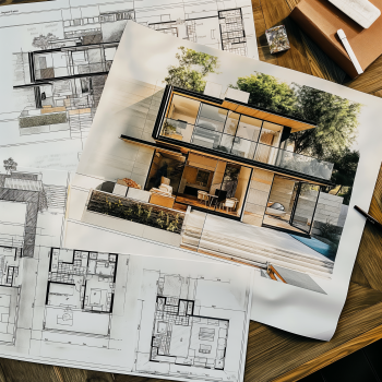 Archideael_Detailed_floor_plans_and_hand-drawn_design_sketc